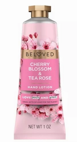 Cherry Blossom & Tea Rose Hand Lotion, Travel Size, 1 oz