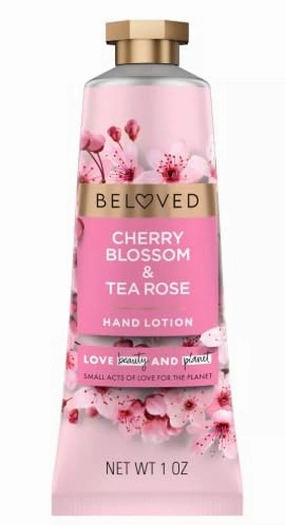 Cherry Blossom & Tea Rose Hand Lotion, Travel Size, 1 oz