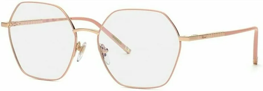 Chopard Demo Hexagonal Ladies Eyeglasses VCHG27M 02AM 56