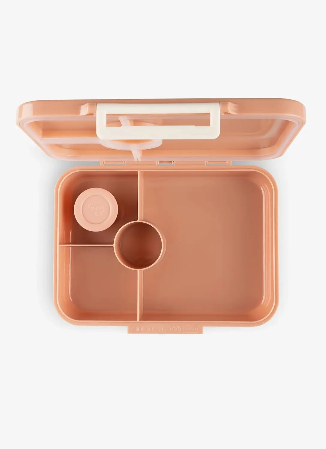 Citron- Tritan Lunch Box With 4 Compartments for Kids - Includes 1 Sauce Container | Leak-Proof and BPA Free Lunch Box for Kids- Unicorn-Blush Pink