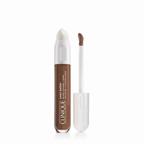 Clinique Even Better All-Over Full Coverage Concealer   Eraser For Dark Circles | Hydrating, Brightening   Depuffing, Espresso, 0.2 Fl Oz