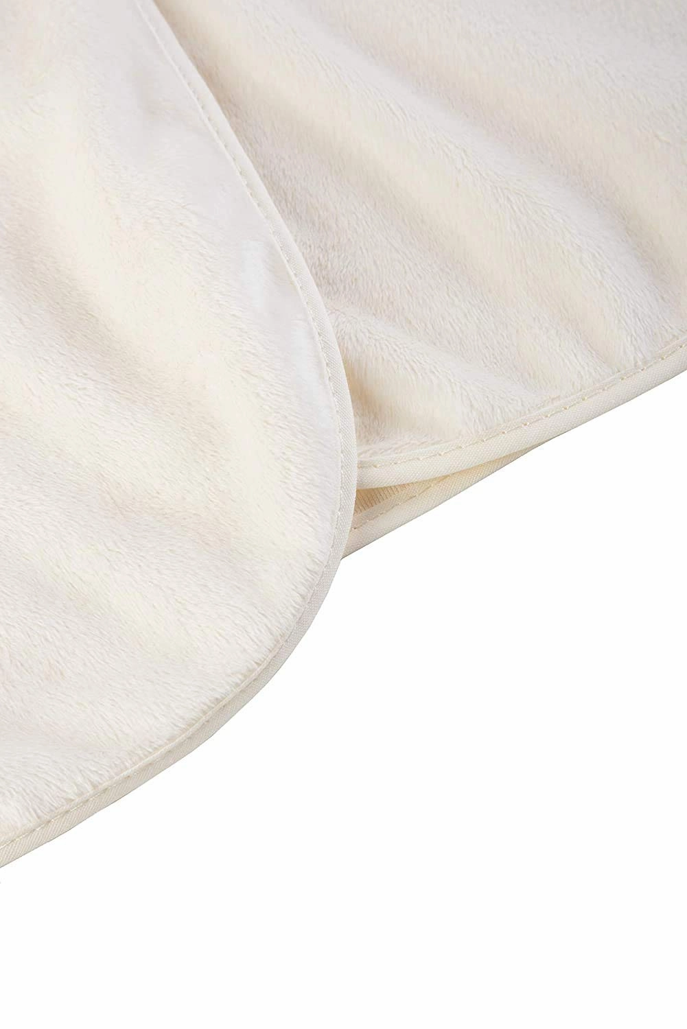 Cloud 9 Women's Plush Microfiber Knee Length Spa Wrap, Simple Body Wrap, Microfiber, Elasticized Top with touch-and-close fasteners, Machine Washable, 32 inch length, Soothing Sand