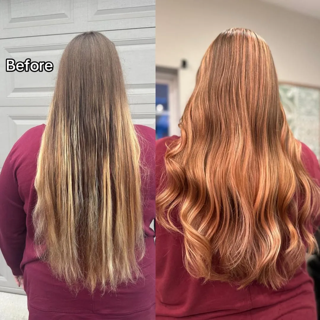 Color Pigment Refresher Mask, Semi Permanent Hair Color Depositing Conditioner, 8.5 Oz Rose Gold