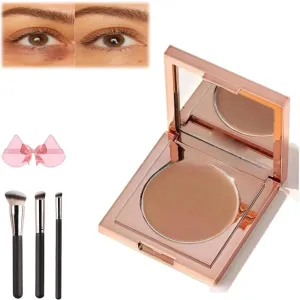Colored Clay Cc Undereye Corrector, Careoast Under Eye Corrector Concealer for Dark Circles, Makeup Concealer Under Eye for Women, Pink Undereye Hydrating Concealers with Older Women(Medium-Tan