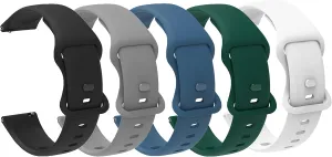 Compatible with EGQINR T90 Smart Watches Band, New Soft Silicone Sport Replacement Straps Compatible for SOMTLERK A221 Smart Watches/Deeprio TGW101 1.83" Smart Watch