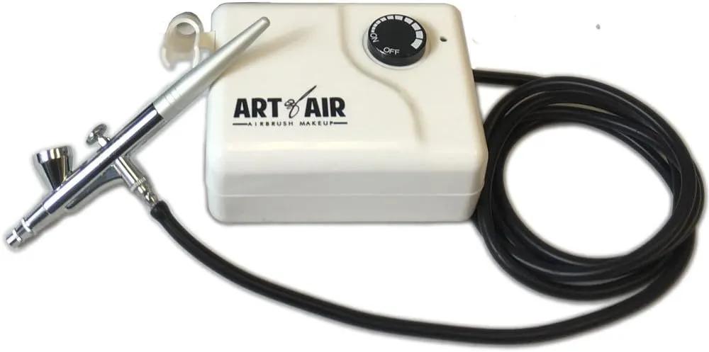 Compressor And Airbrush Combo for Professional Airbrush Cosmetic Makeup