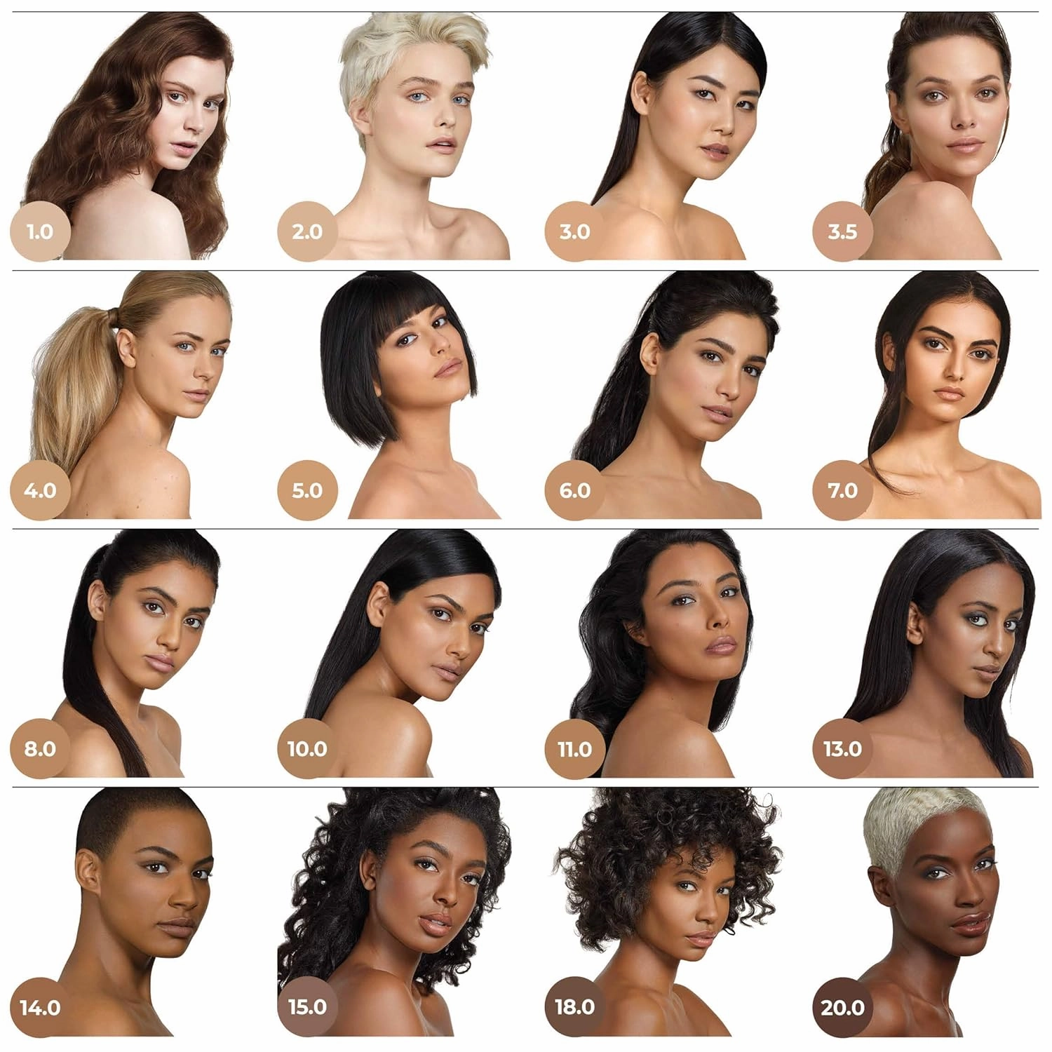 Cosmetics Delete Fluide Full Coverage Liquid Concealer Makeup Shade 4.0- Vegan, Oil free with Ultra-Blendable Formula for Seamless Finish