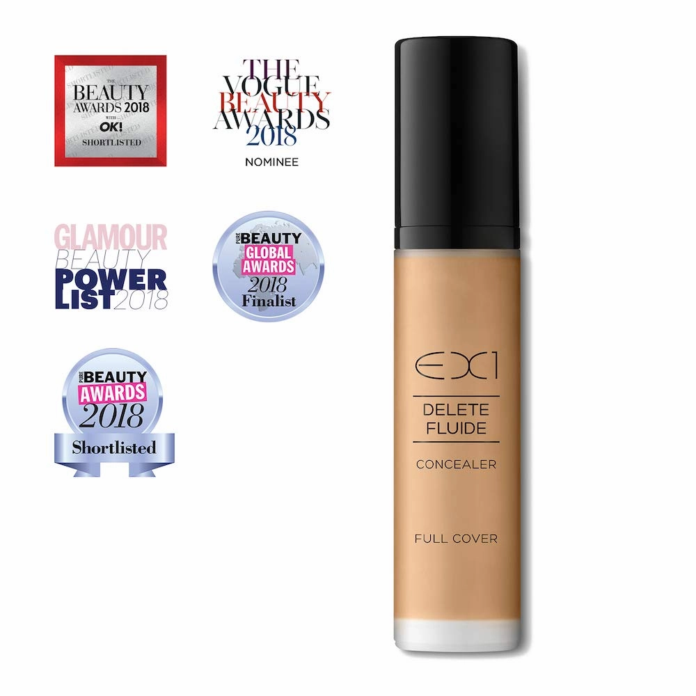 Cosmetics Delete Fluide Full Coverage Liquid Concealer Makeup Shade 6.0- Vegan, Oil free with Ultra-Blendable Formula for Seamless Finish