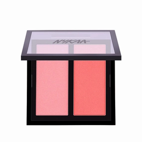 Cosmetics Get Cheeky Blush Duo Palette - Highlighter Makeup - Long-Wearing Formula with Silky Luminous Finish - 03 Malibu Barbie - 1 pc