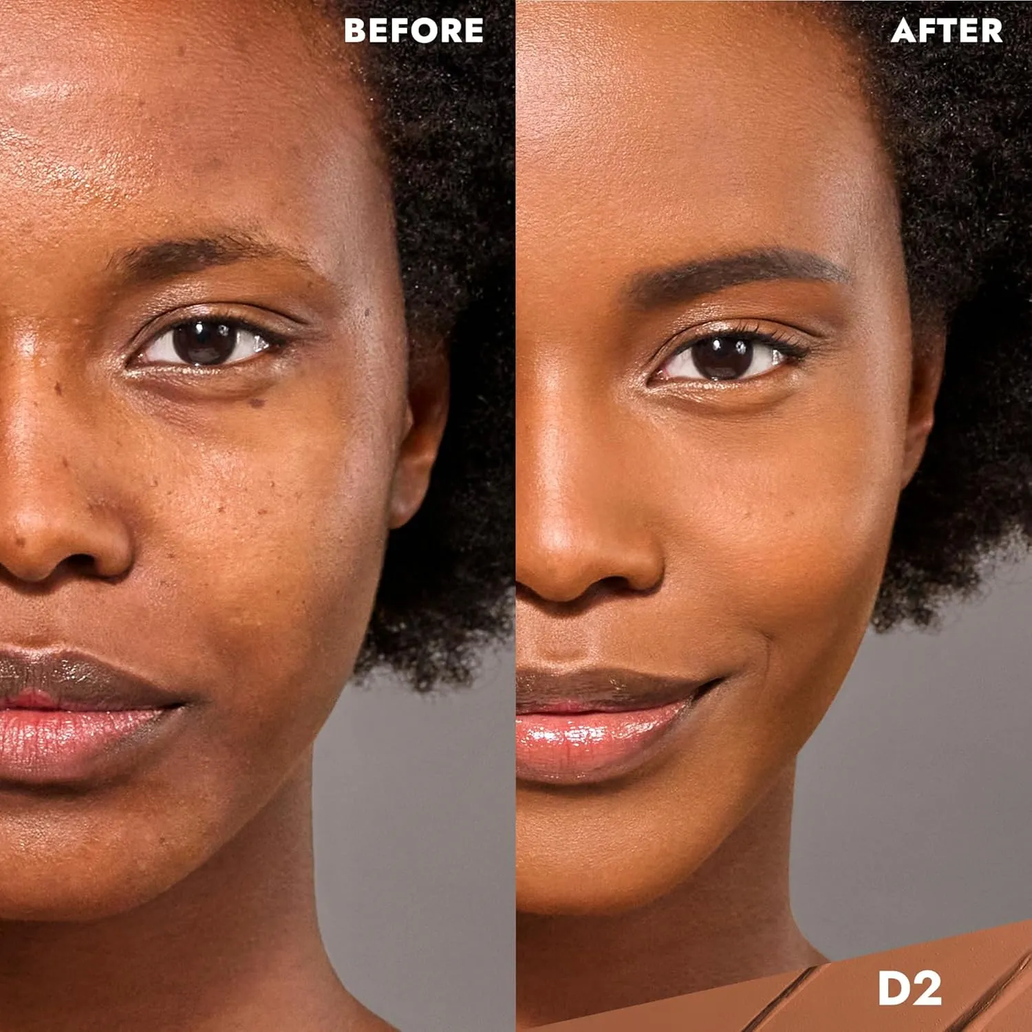 COVER FX Total Cover Cream Foundation - Shade D2 - Buildable Coverage - Natural Finish - Oil-Free - Sweat-Proof