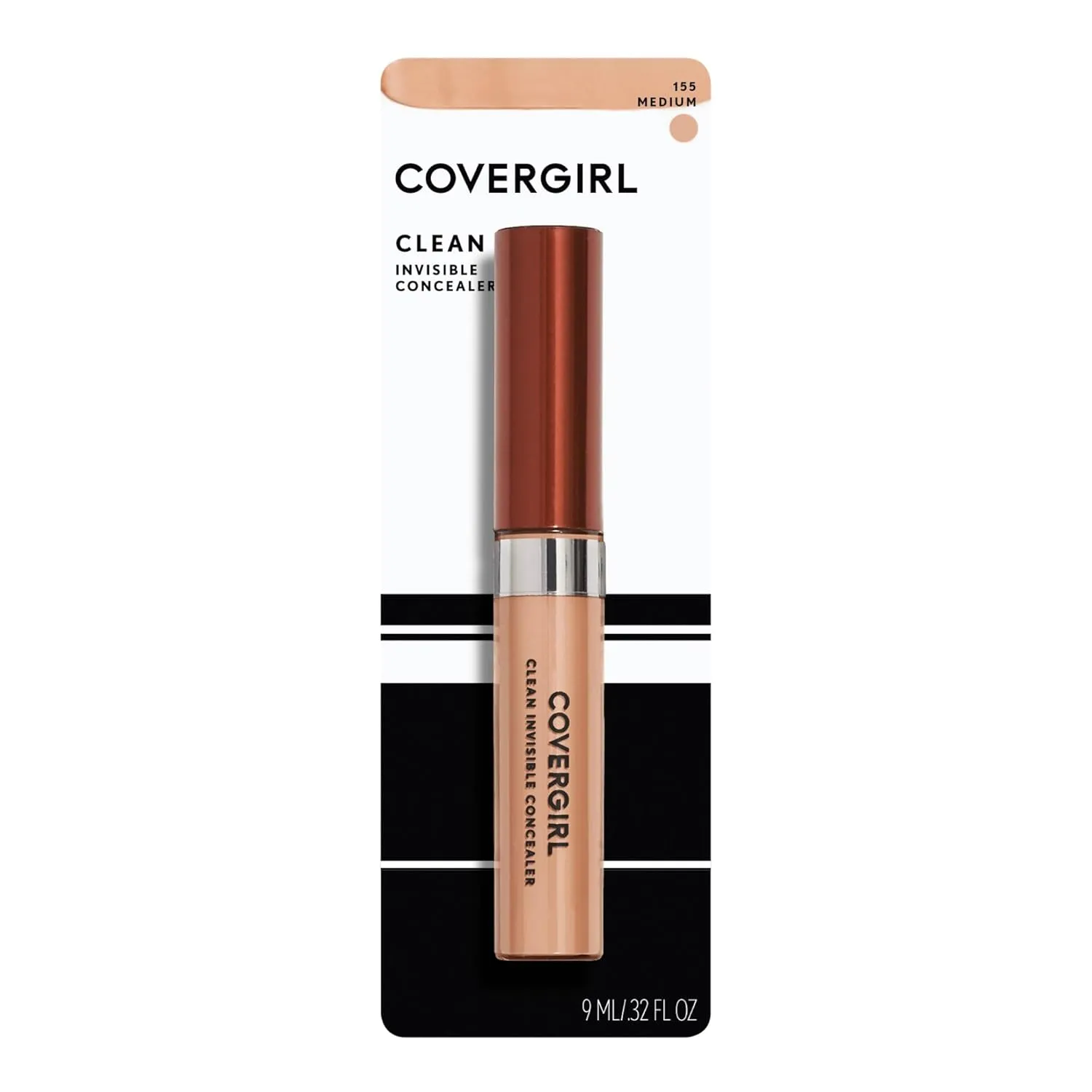 COVERGIRL Clean Invisible Lightweight Concealer Medium, .32 oz (packaging may vary)