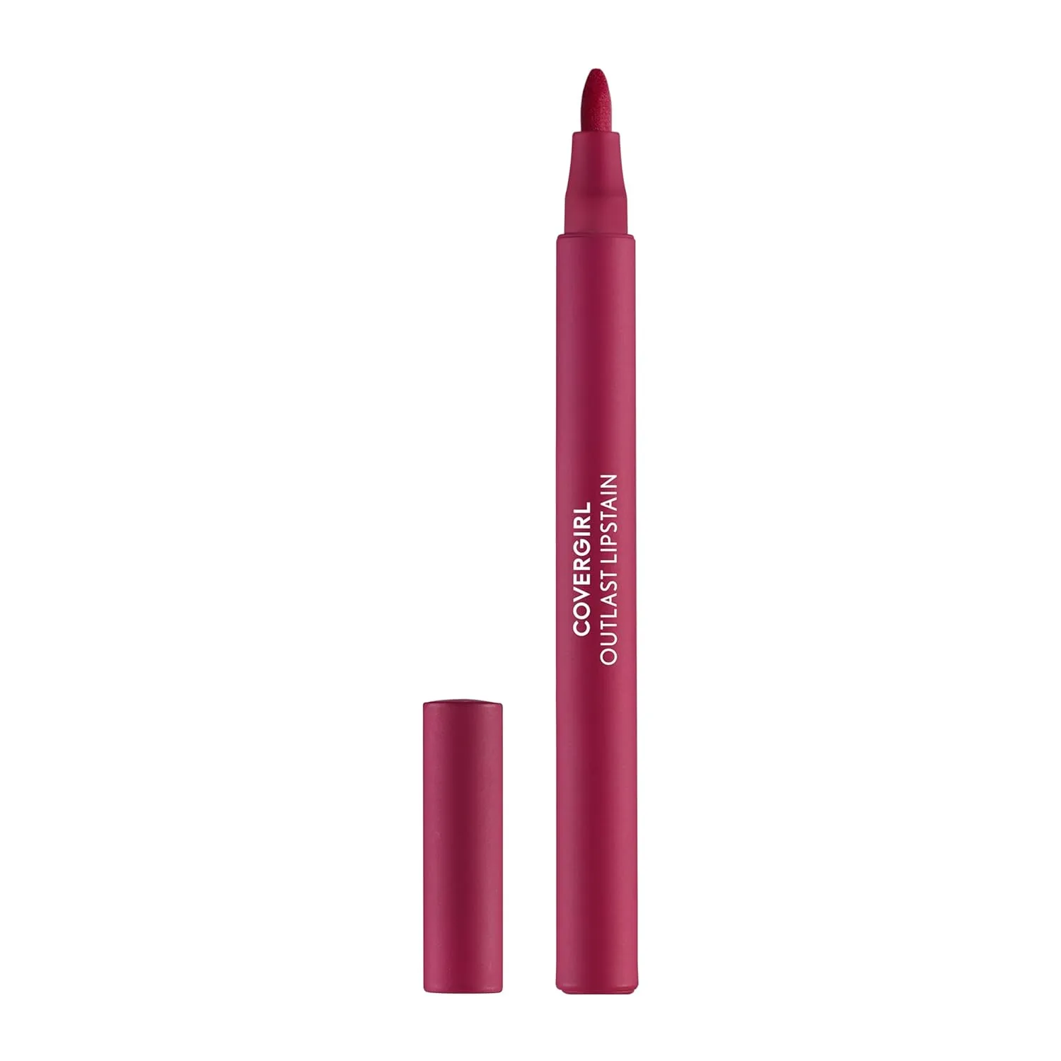 COVERGIRL Outlast Lipstain Bundle - Natural Blush 65 & All-Star 05, Transfer-Proof Vegan Formula