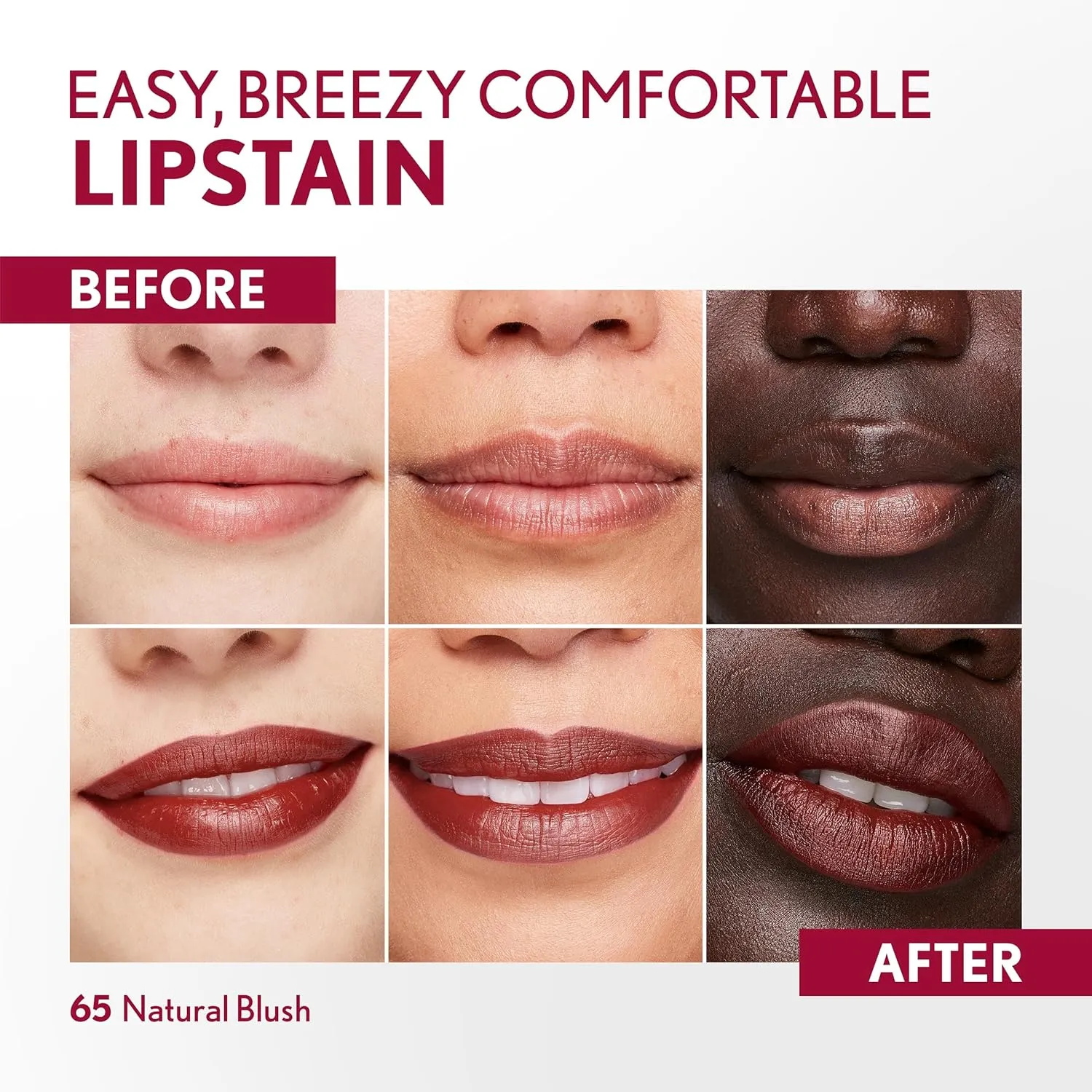 COVERGIRL Outlast Lipstain Bundle - Natural Blush 65 & All-Star 05, Transfer-Proof Vegan Formula