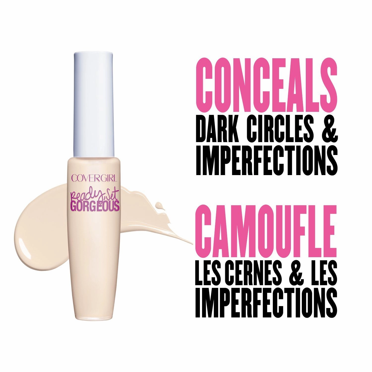 COVERGIRL - Clean Matte Concealer, Oil-Free, Lightweight Formula, Blendable, Natural-Looking Coverage, 100% Cruelty-Free