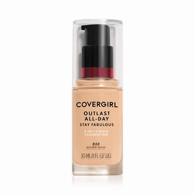 Covergirl Outlast All-Day Stay Fabulous 3-in-1 Foundation, Natural Beige, 1 Fl Oz