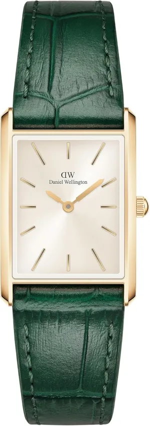 Daniel Wellington Unisex Bound Watch - Square Case, Japanese Quartz Movement, Leather or Stainless Steel Strap, Vintage Watch for Women and Men
