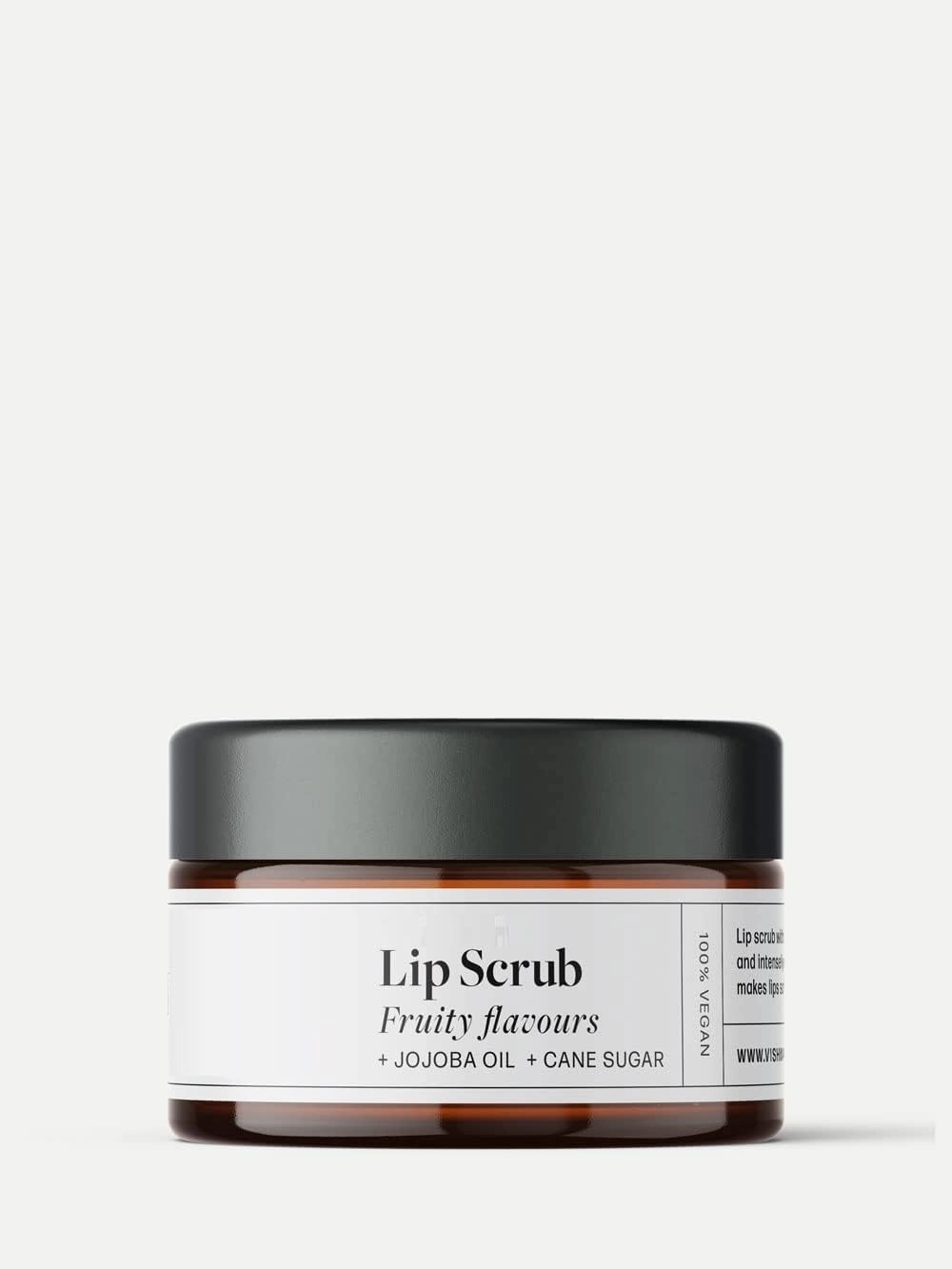 DBE LIP SCRUB WITH BERRIES,Lightens, Brighten & Soften Lips |Moistures, Dry and Chapped Lips,|Enriched with Natural and Organic Ingredients,Chemicals Free 15ml