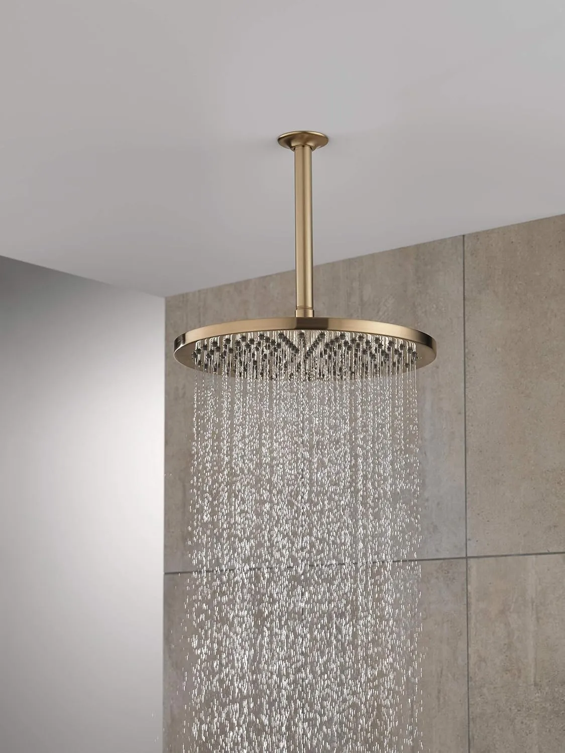 Delta 52158-CZ25 Universal Showering Shower Head, Shower Head Only, Champagne Bronze