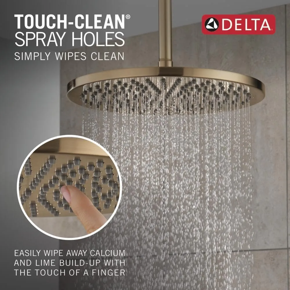 Delta 52158-CZ25 Universal Showering Shower Head, Shower Head Only, Champagne Bronze
