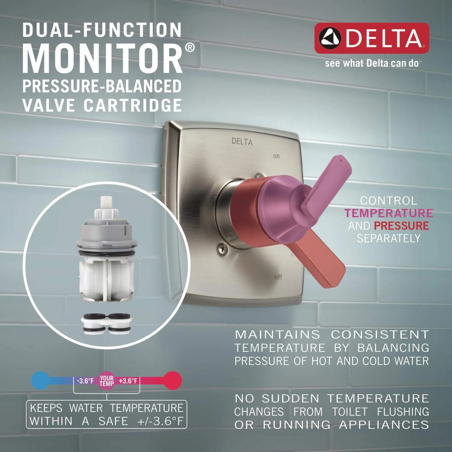 Delta Faucet Saylor 17 Series Gold Shower Valve Trim Kit with In2ition 2-in-1 Shower Head with Handheld Spray, Shower Faucet, Shower Head and Handle, Champagne Bronze T17235-CZ-I (Valve Not Included)