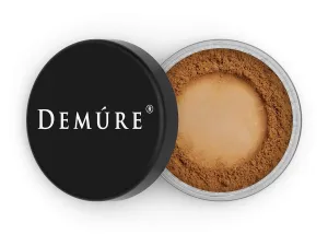 Demure Mineral Make Up, Mineral Foundation Makeup, Concealer Makeup, Natural Makeup Made with Pure Crushed Minerals, Loose Face Powder. Demure Mineral Makeup (Dark Warm)
