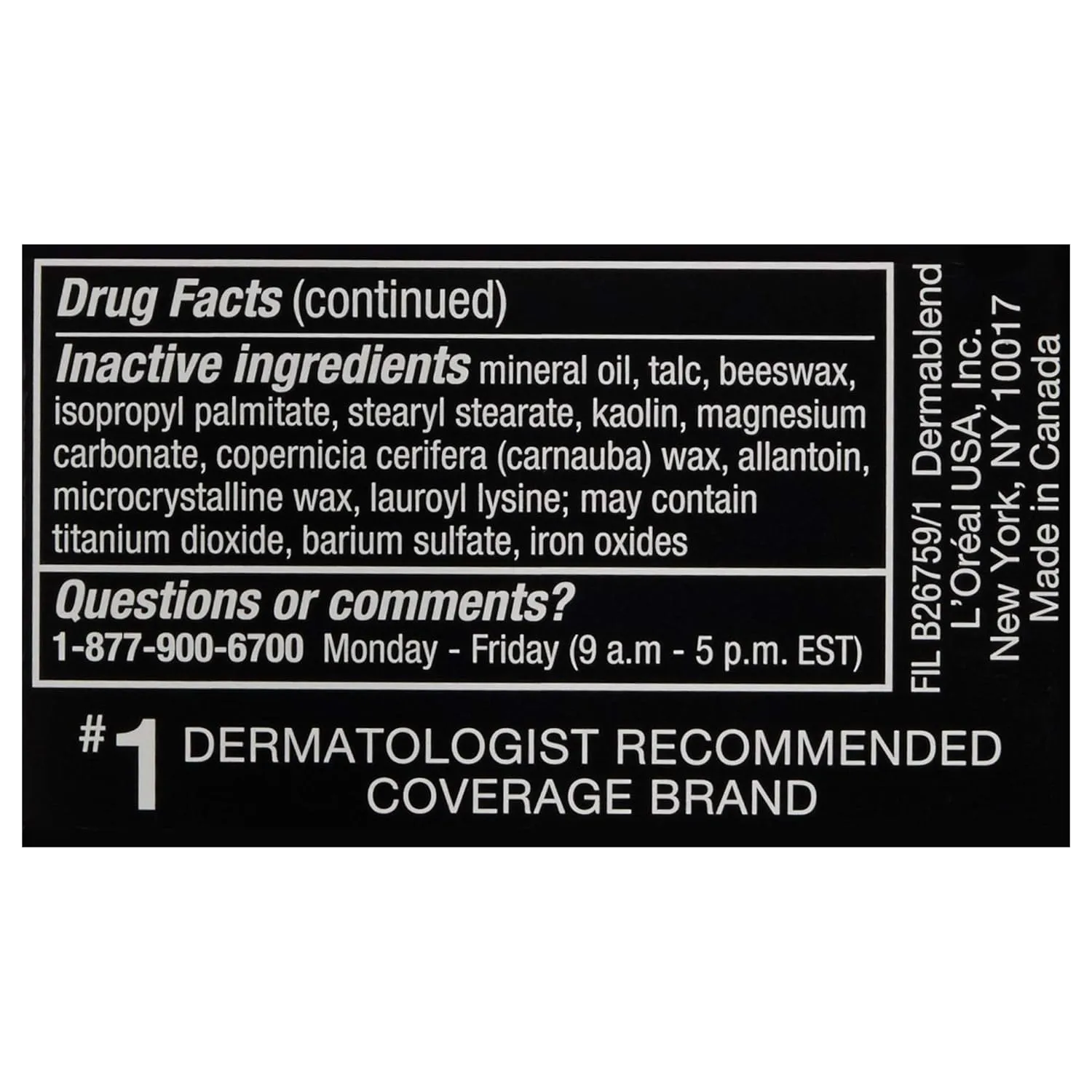 Dermablend Cover Crème Full Coverage Foundation Makeup, Hydrating Cream Concealer for Dark Circles and Blemishes, Maximum Coverage with Mineral Sunscreen SPF 30, 1 OZ