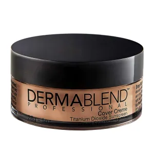 Dermablend Cover Crème Full Coverage Foundation Makeup, Hydrating Cream Concealer for Dark Circles and Blemishes, Maximum Coverage with Mineral Sunscreen SPF 30, 1 OZ