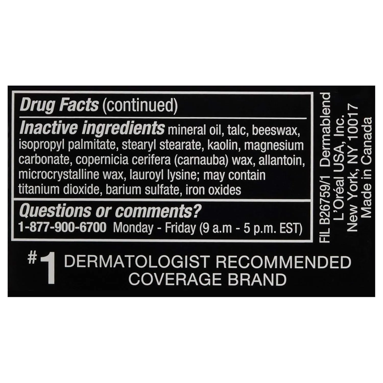 Dermablend Cover Crème Full Coverage Foundation Makeup, Hydrating Cream Concealer for Dark Circles and Blemishes, Maximum Coverage with Mineral Sunscreen SPF 30, 1 OZ