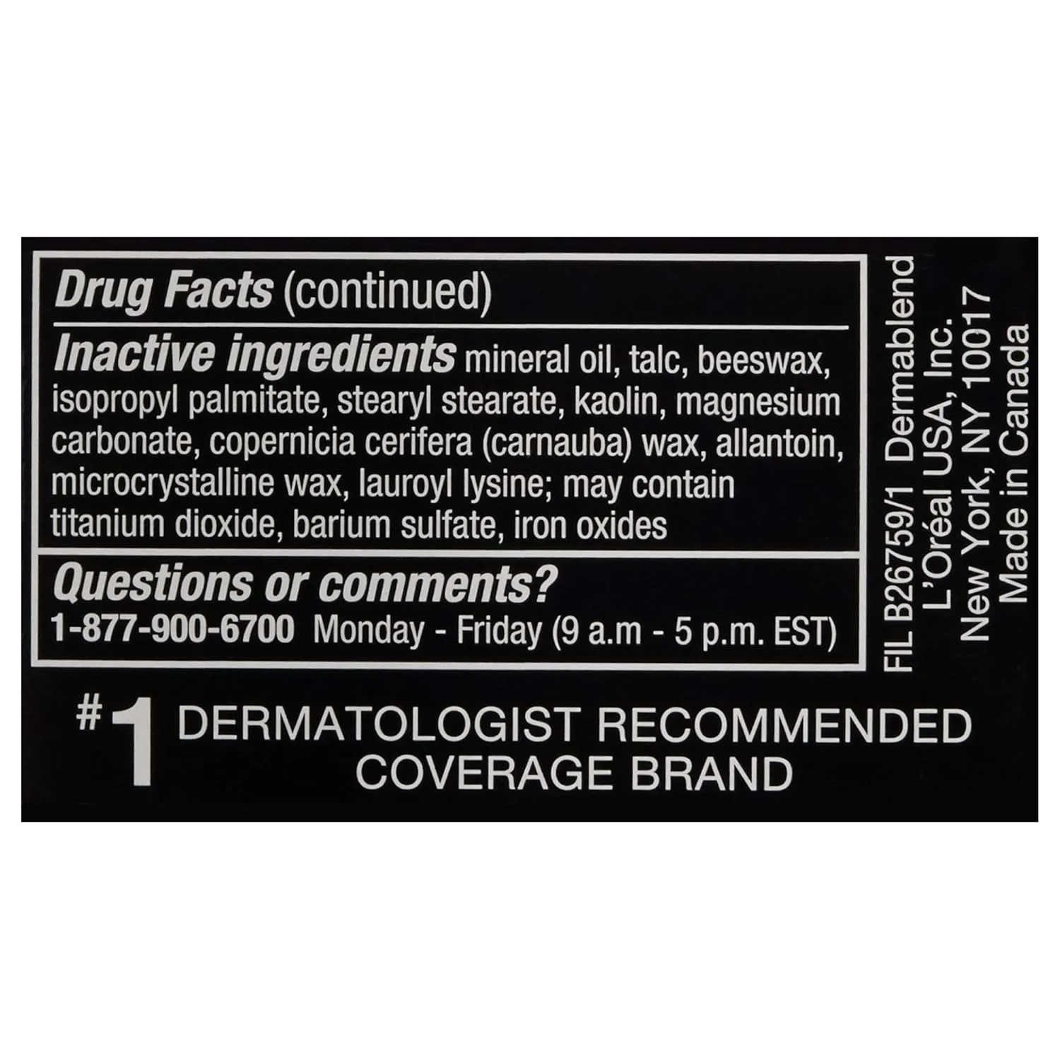 Dermablend Cover Crème Full Coverage Foundation Makeup, Hydrating Cream Concealer for Dark Circles and Blemishes, Maximum Coverage with Mineral Sunscreen SPF 30, 1 OZ