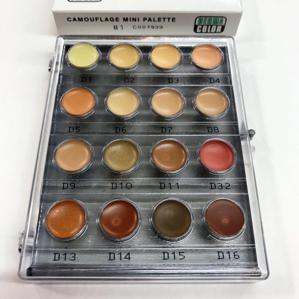 Dermacolor Camouflage creme Mini-Palette 16 colors- KRYOLAN