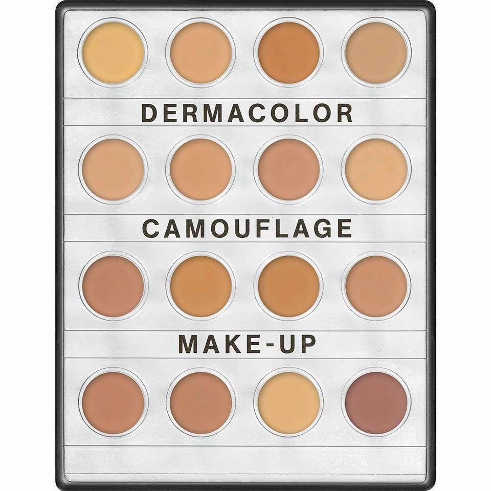 Dermacolor Camouflage creme Mini-Palette 16 colors- KRYOLAN