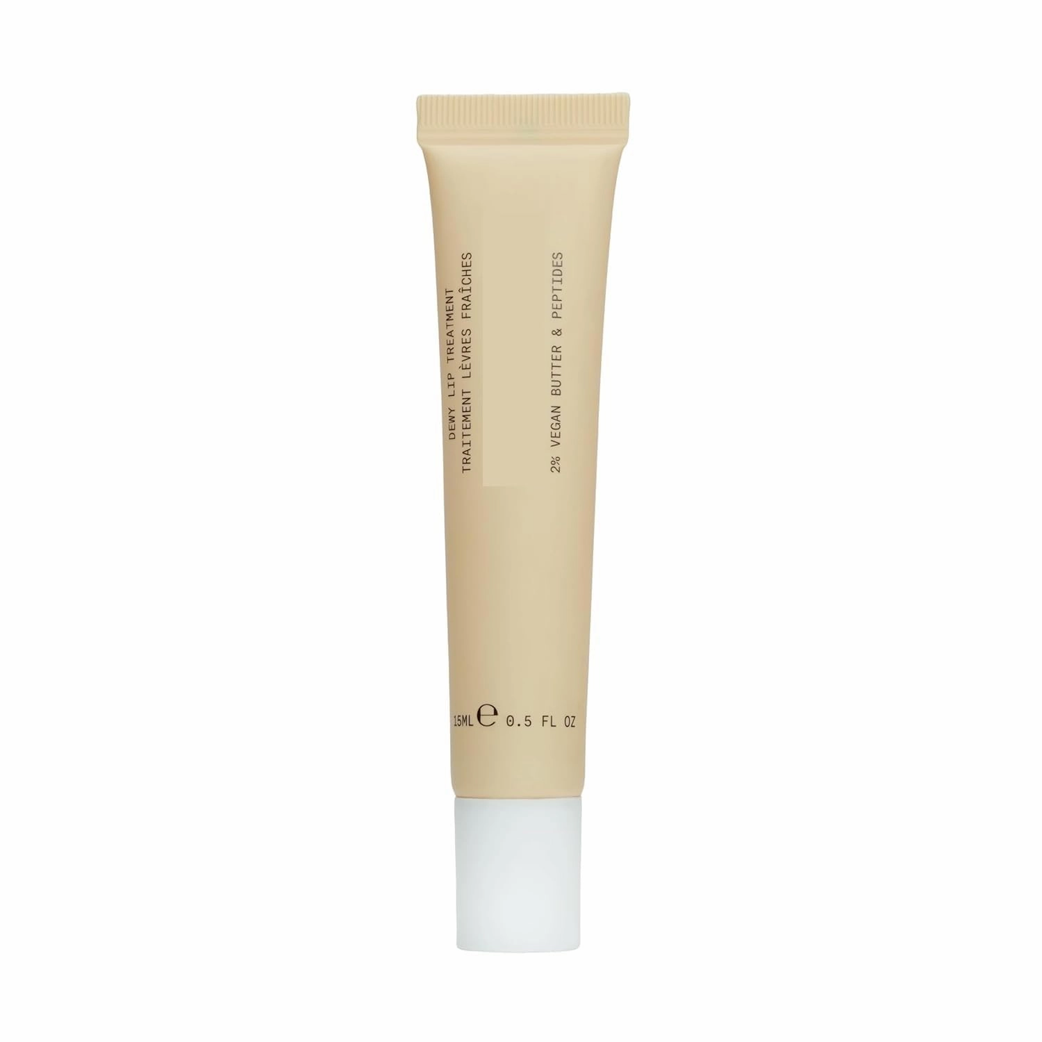 Dewy Lip Treatment - 15ml | Overnight Repair Lip Balm & Moisturizer | Lasts for 8  hours | Contains Shea Butter, Squalane, Peptides & Hyaluronic Acid | Hydrates & Plumps | Squeezeable
