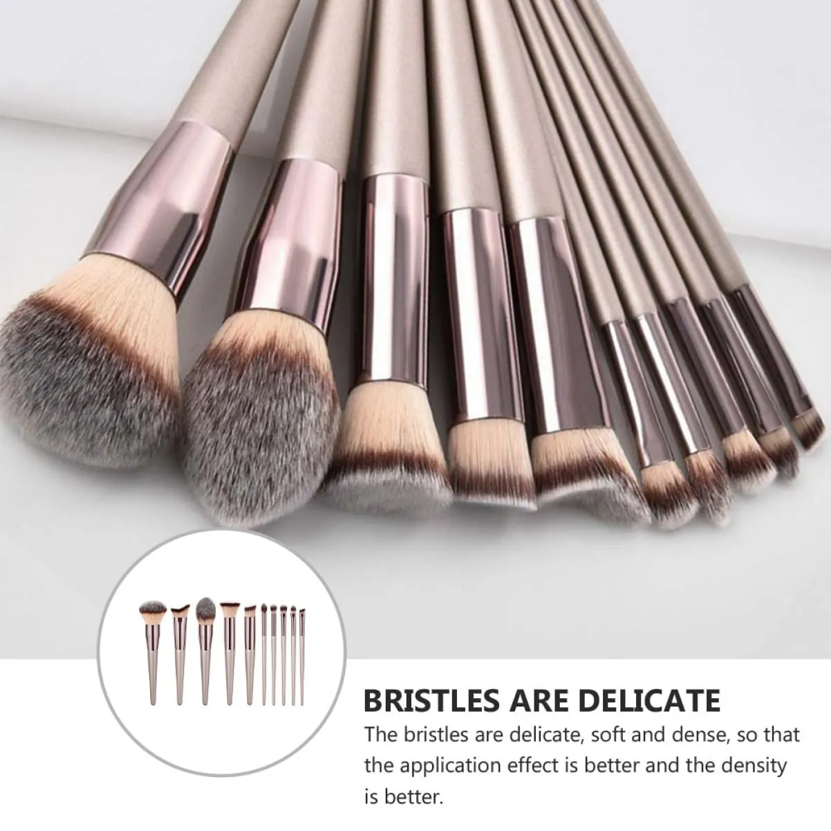 Didiseaon 30pcs Makeup Brush Professional Cosmetic Tools for Foundation Eye Shadows Blending Contouring No Shedding for Beginners Enthusiasts Includes Variety for All Makeup Needs