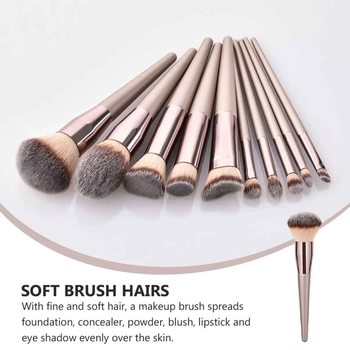 Didiseaon 30pcs Makeup Brush Professional Cosmetic Tools for Foundation Eye Shadows Blending Contouring No Shedding for Beginners Enthusiasts Includes Variety for All Makeup Needs