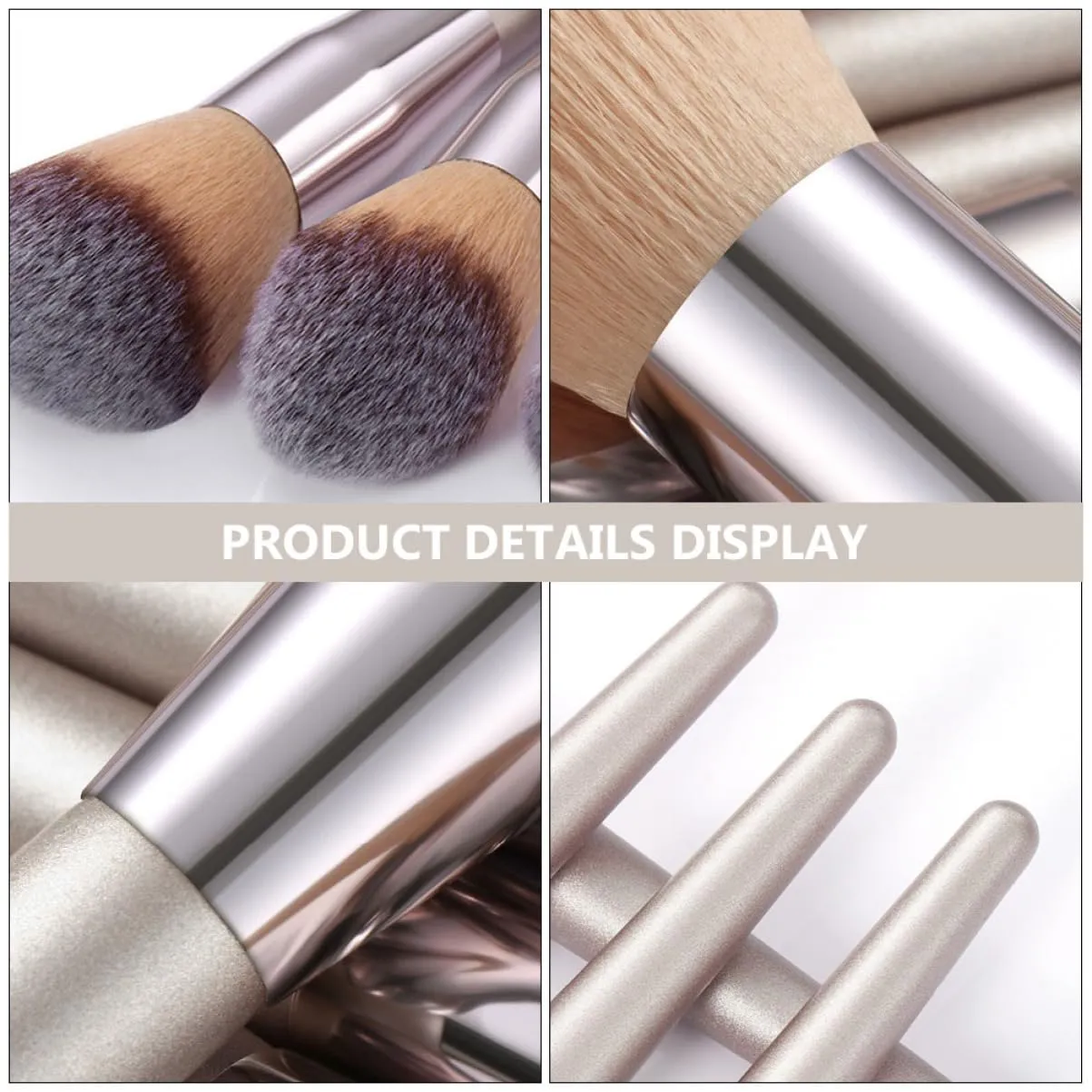 Didiseaon 30pcs Makeup Brush Professional Cosmetic Tools for Foundation Eye Shadows Blending Contouring No Shedding for Beginners Enthusiasts Includes Variety for All Makeup Needs