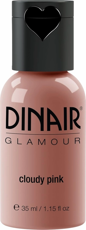 Dinair Airbrush Makeup Blush - Cloudy Pink - Glamour 1.15 oz.