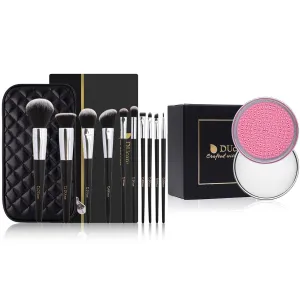 DUcare Makeup Brushes with Makeup Brush Solid Soap Cleanser