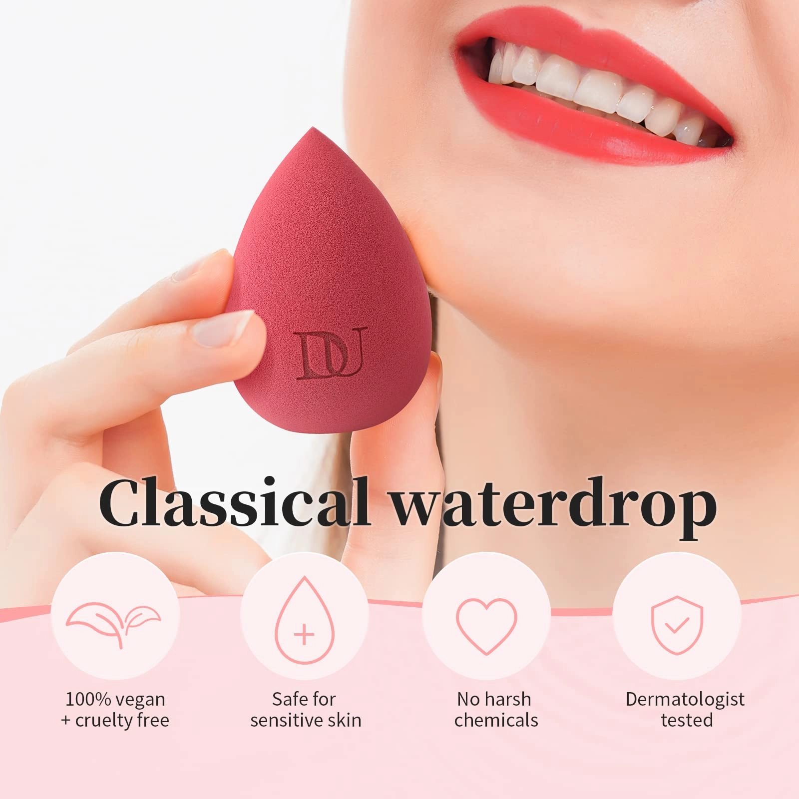 DUcare Professional Makeup Brushes  Makeup Blender Sponge