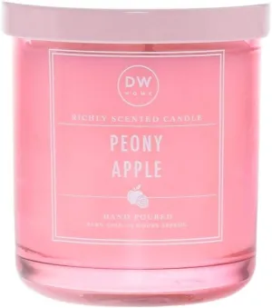 DW Home Single Wick Peony Apple Scented Candle