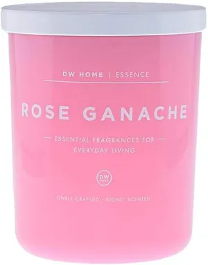 DW Home Single Wick Rose Ganache Scented Candle