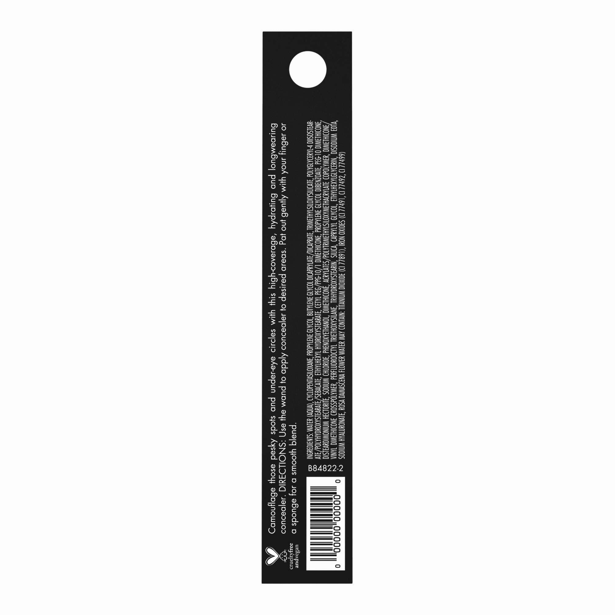 e.l.f, Hydrating Camo Concealer, Lightweight, Full Coverage, Long Lasting, Conceals, Corrects, Covers, Hydrates, Highlights, Deep Cinnamon, Satin Finish, 25 Shades, All-Day Wear, 0.20 Fl Oz