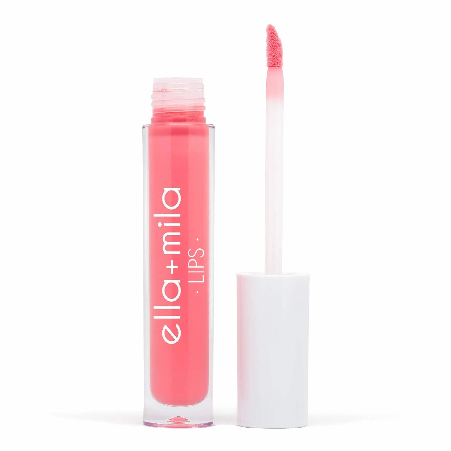 ella mila Stripped Glossy Liquid Lipstick - Moisturizing Lip Gloss with Vitamin E - Long Lasting Tinted Lip Gloss - Ultra-Lightweight Nude Lip Gloss For Women - Cruelty-Free Vegan Lipgloss (4ml)