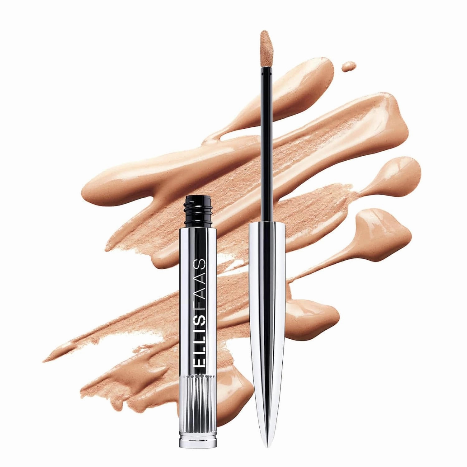 Ellis Faas Concealer Anti Aging Full Coverage for Dark Circles, Wrinkles, Blemishes, Fine Lines, & Spots with Karite Oil & Rice Wax Deep Hydration Luxury Creamy Formula (203 Light/Medium)