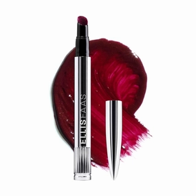 Ellis Faas Creamy Lips Liquid Lipstick Long Lasting Plumps, Hydrates, Smoothes Lips Creamy Formula Lip Color Stick Soft & Velvety Shiny Finish Candelilla Wax, Prune Seed Extract (102 Deep Plum Wine)