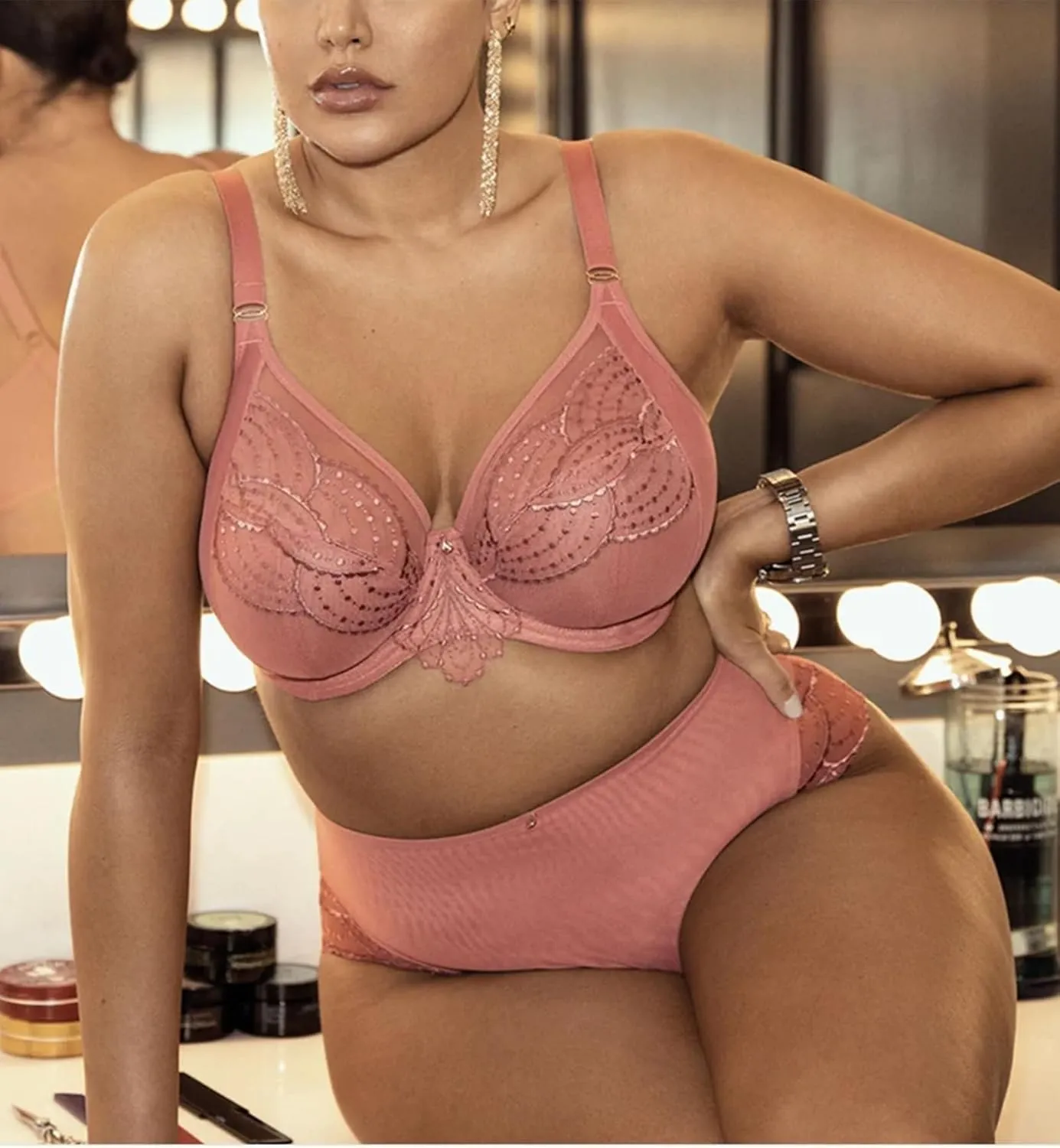 Elomi Women's Priya Underwire Plunge Bra