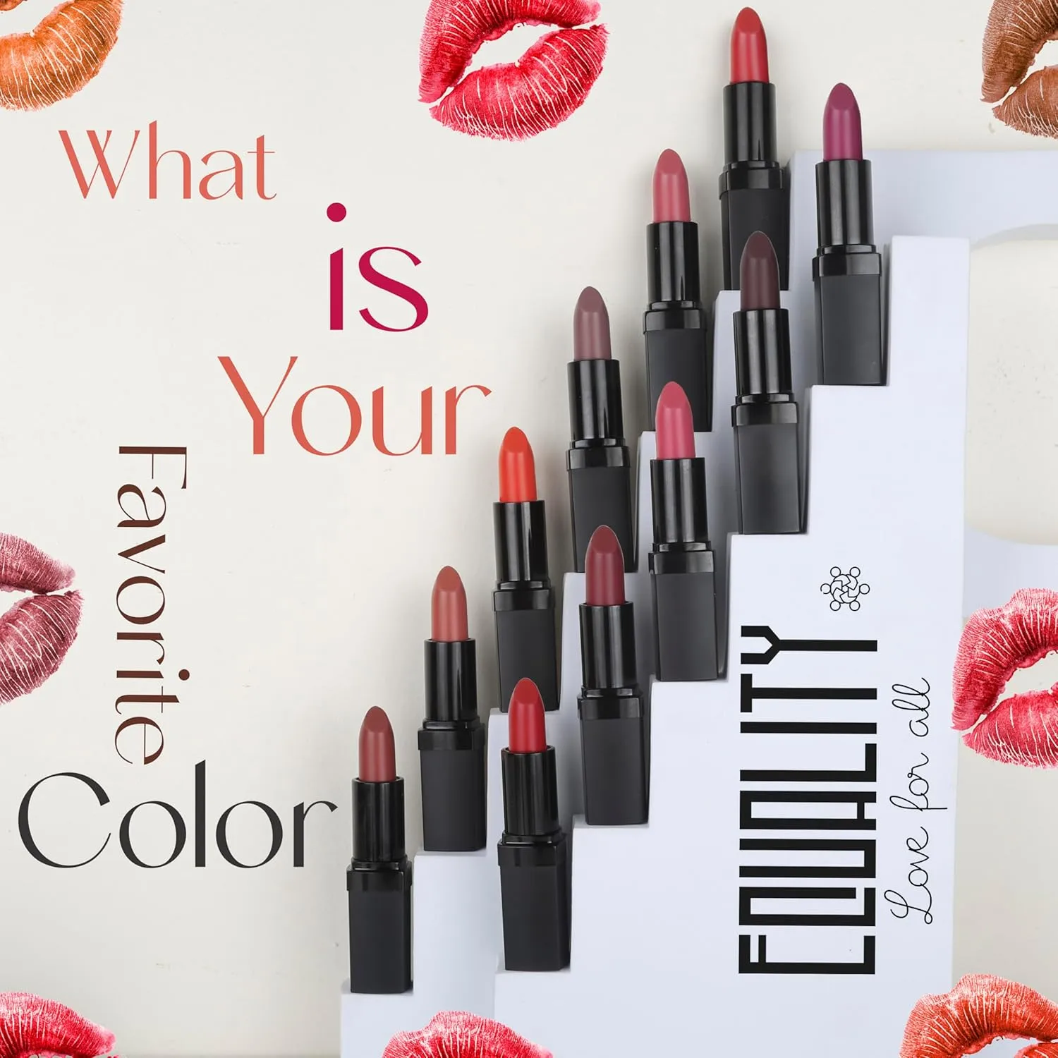EQUALITY Xtreme Matte Lipstick – Bold Colors, No Shine, Long-Lasting, Full Coverage, Creamy Texture with Vitamin E & Antioxidants, Hypoallergenic Halal Certified – 4g / 0.14oz - Rapunzel