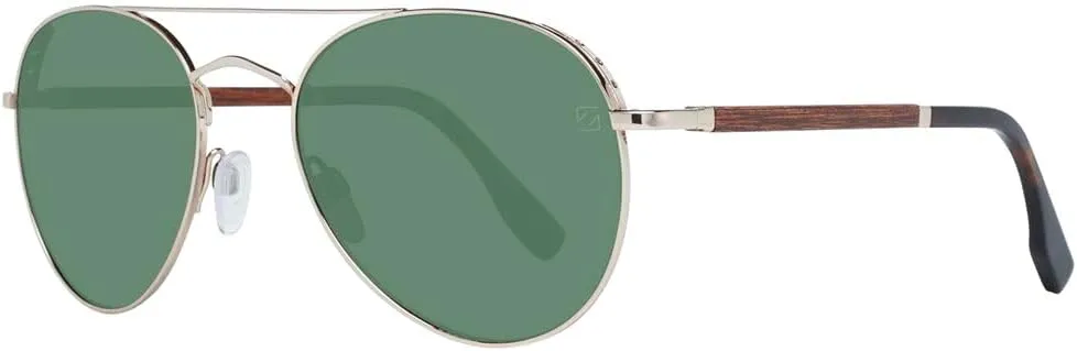 Ermenegildo Zegna Couture Sunglasses ZC0002 28N Gold/Havana 56mm 02