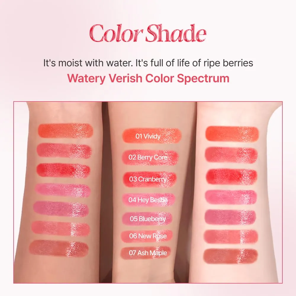 Espoir Lipstick Nowear Balming Glow #3 Cranberry 0.1oz | Lightweight Moisturizing Lip | Long-Lasting Vibrant Color | Non-Sticky Softness for Chapped Lip Balm | Vegan Cruelty-Free | Korean Lip Makeup