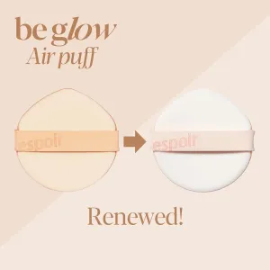 Espoir New Air Puff Volume 7ea | Flawless Face Makeup Fast and Easily | Makeup Sponge Applicator Air Cushion Powder Puff for Liquid Foundation, Cream, Concealer | Korean Base Makeup Tools