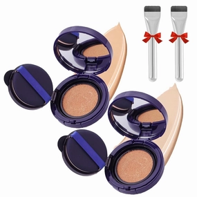 Evanesce Soft Matte Cream Concealer, Waterproof Foundation, Full Coverage, Long Lasting Moisturizing Lightweight for Dark Skin (#01  #02)